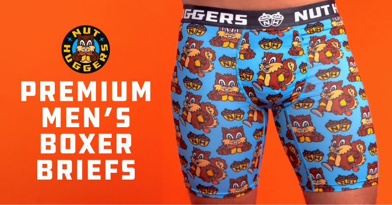 Nut Huggers Premium Men's Boxer Briefs Unmatched Comfort and Fit