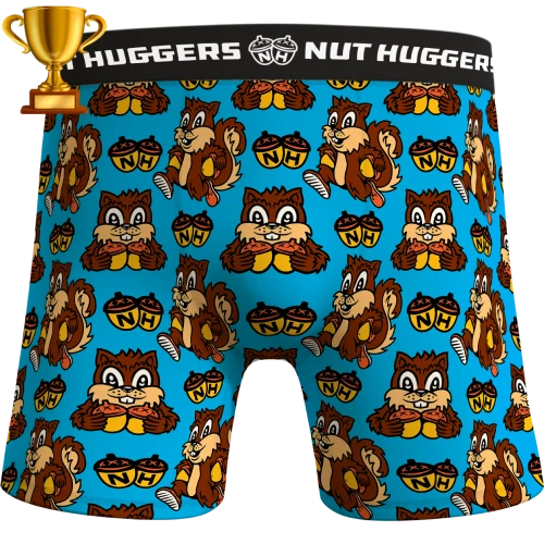 Nut Huggers Premium Men's Boxer Briefs Unmatched Comfort and Fit